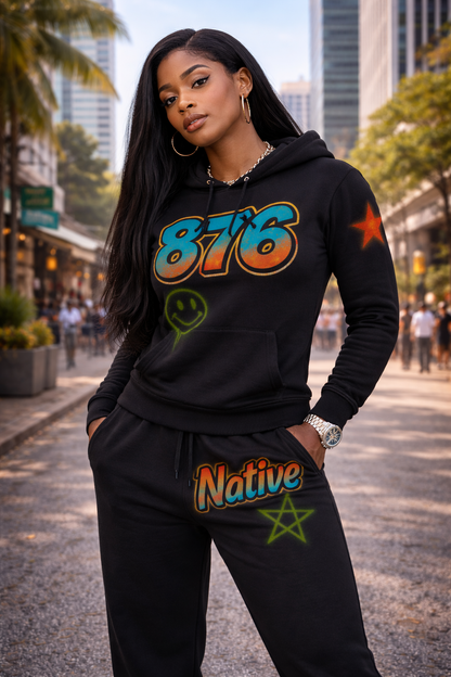 Sainty &  Native 876 Hoodie & Jogger unisex Set