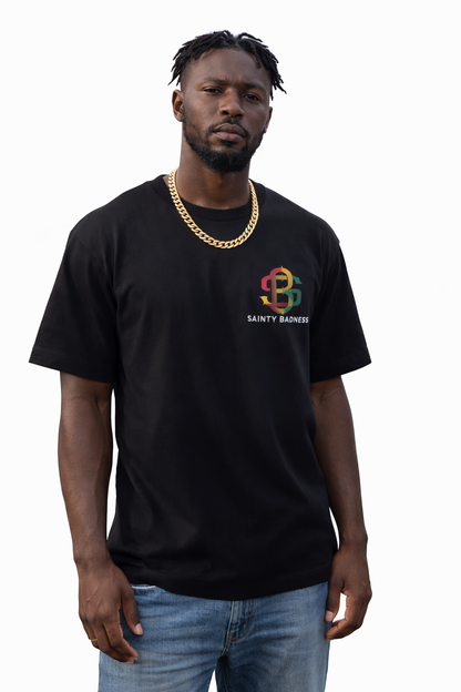 Sainty Badness Signature Logo T-Shirt