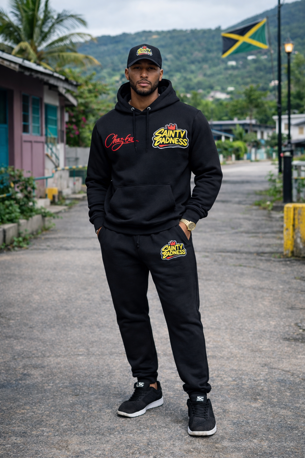 Sainty Badness Classic Hoodie & Jogger Set