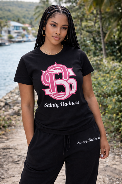 Sainty Badness Women’s Signature Logo T-Shirt