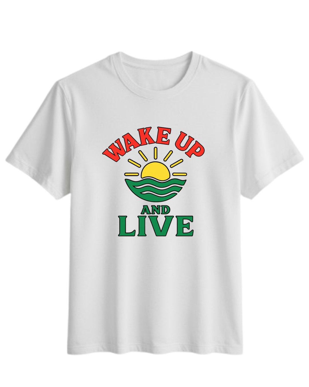 Wake Up & Live Tee