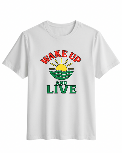 Wake Up & Live Tee