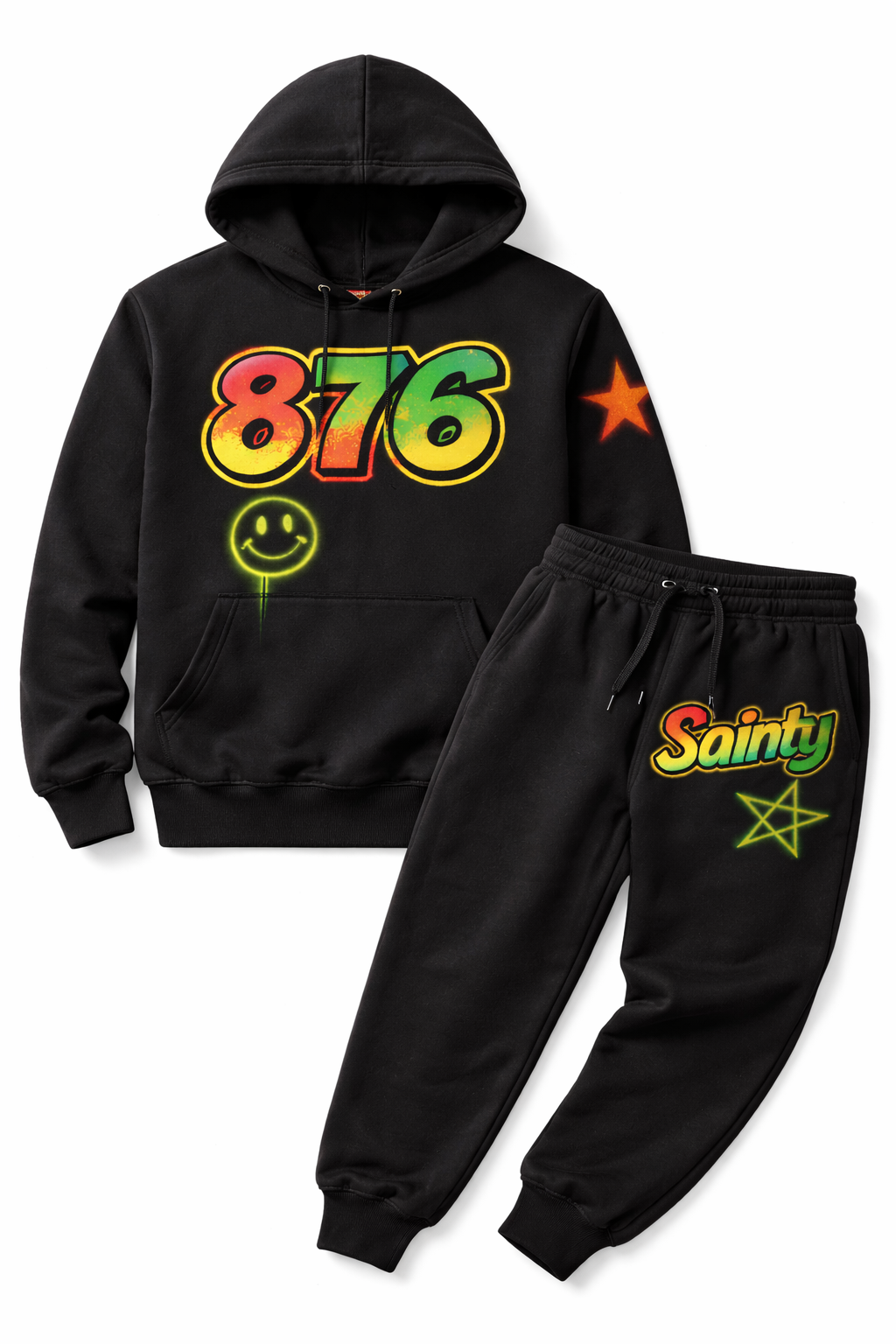 Sainty &  Native 876 Hoodie & Jogger unisex Set