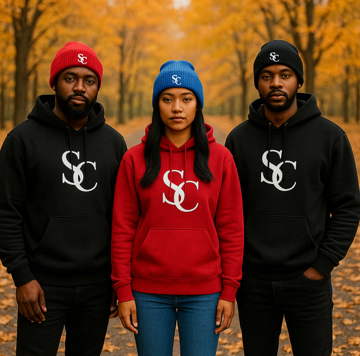 Sainty Connection SC logo Beanies/Tam