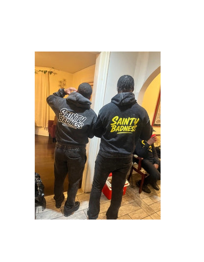 Sainty badness acid wash flare hoodie suite