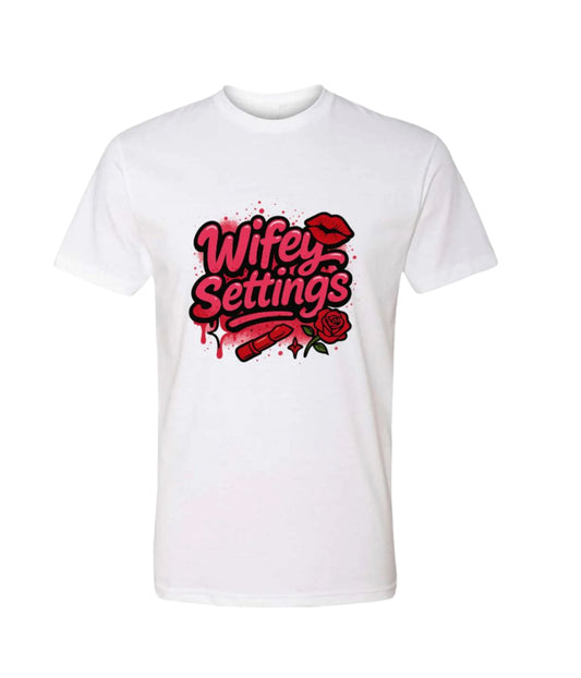 Wifey Settings Tee