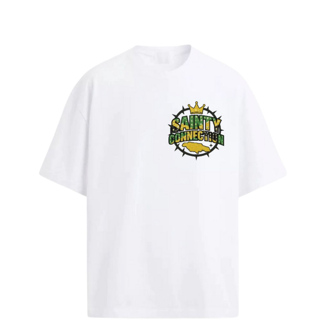 Sainty Royalty OVERSIZED White Tee