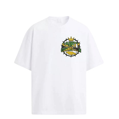 Sainty Royalty OVERSIZED White Tee