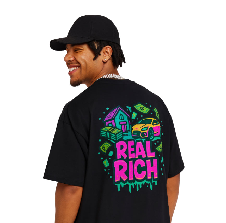 Real Rich OVERSIZED Tee