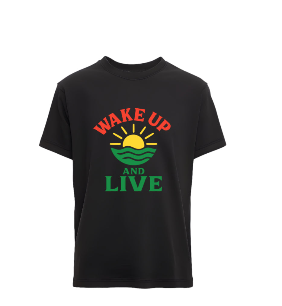 Wake Up & Live Tee