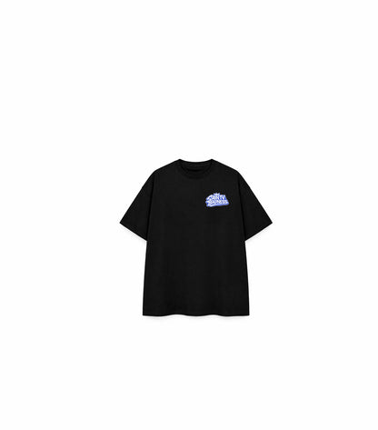 Sainty Badness Black Oversized /Regular T-Shirt